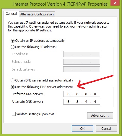 huong dan doi dia chi dns tren windows 7 8 10 4602 - Hướng dẫn đổi địa chỉ DNS để truy cập Facebook trên Windows 7, 8, 10
