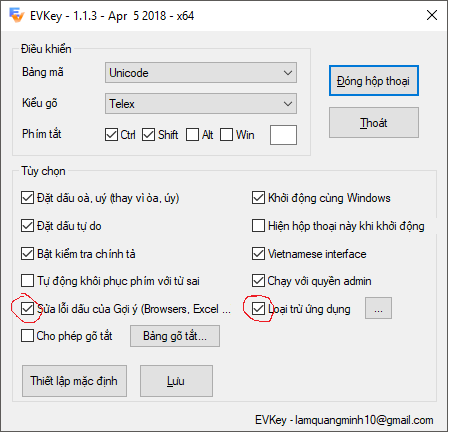evkey phan mem go tieng viet toi uu cho windows 10 1295 - EVKey - phần mềm gõ tiếng Việt tối ưu cho Windows 10