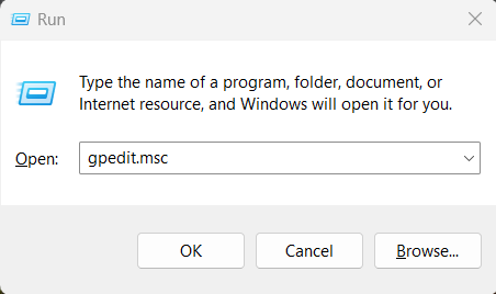 Gpedit - Hướng dẫn khắc phục lỗi "gpedit.msc not found" Local Group Policy Editor trên Windows 11